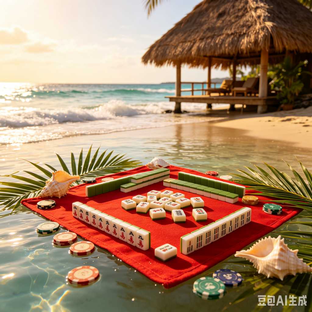 classic oriental board game mahjong