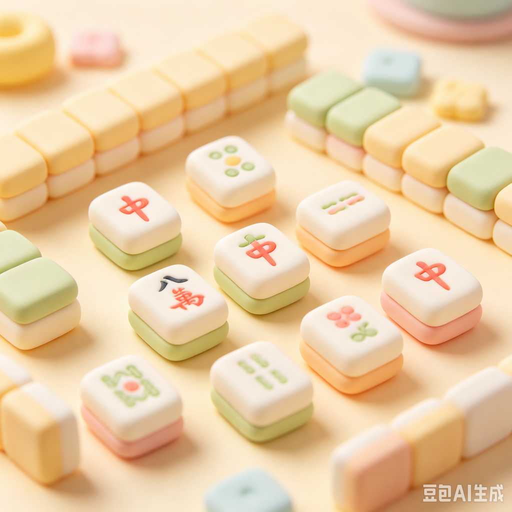 mahjong tile rack set