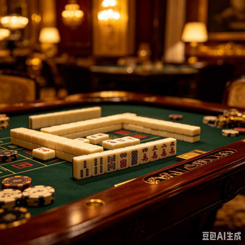 colorful mini mahjong tiles